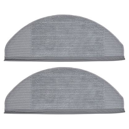 2Pcs Robot Vacuum Replacement Mopping Cloths Strong Water Absorption Soft Microfiber Washable Replacement V1294-YM0523-3113220035411