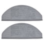 2Pcs Robot Vacuum Replacement Mopping Cloths Strong Water Absorption Soft Microfiber Washable Replacement V1294-YM0523-3113220035411