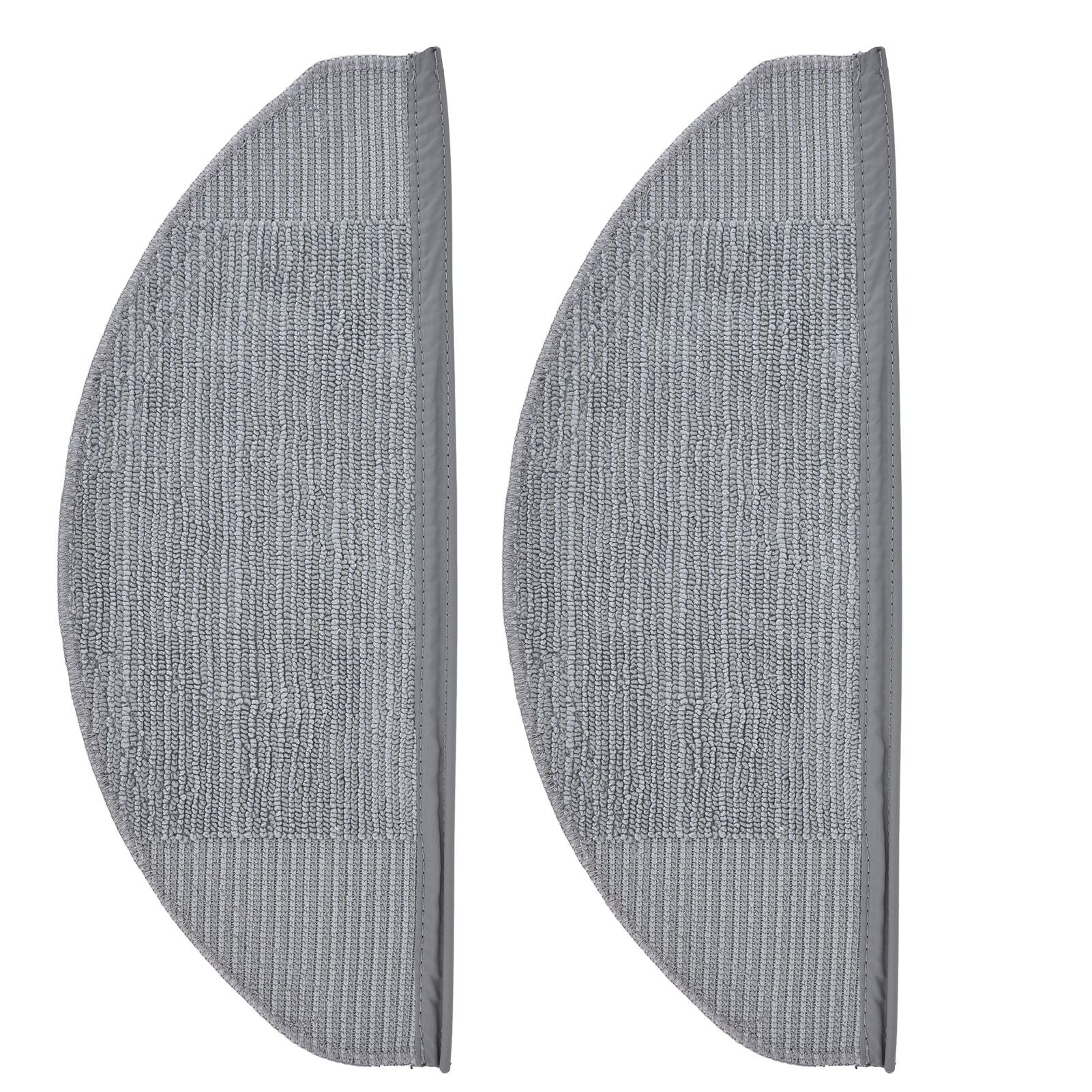 2Pcs Robot Vacuum Replacement Mopping Cloths Strong Water Absorption Soft Microfiber Washable Replacement V1294-YM0523-3113220035411