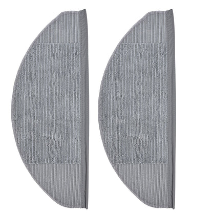 2Pcs Robot Vacuum Replacement Mopping Cloths Strong Water Absorption Soft Microfiber Washable Replacement V1294-YM0523-3113220035411