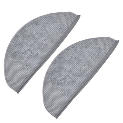 2Pcs Robot Vacuum Replacement Mopping Cloths Strong Water Absorption Soft Microfiber Washable Replacement V1294-YM0523-3113220035411