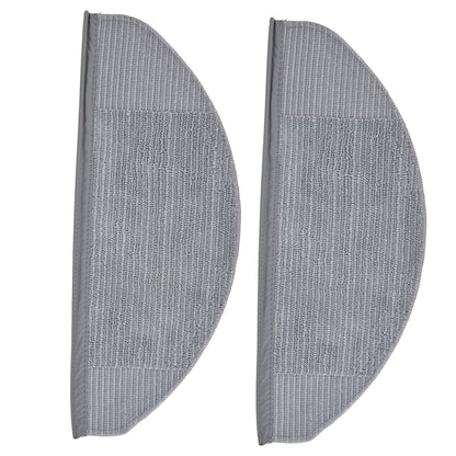 2Pcs Robot Vacuum Replacement Mopping Cloths Strong Water Absorption Soft Microfiber Washable Replacement V1294-YM0523-3113220035411
