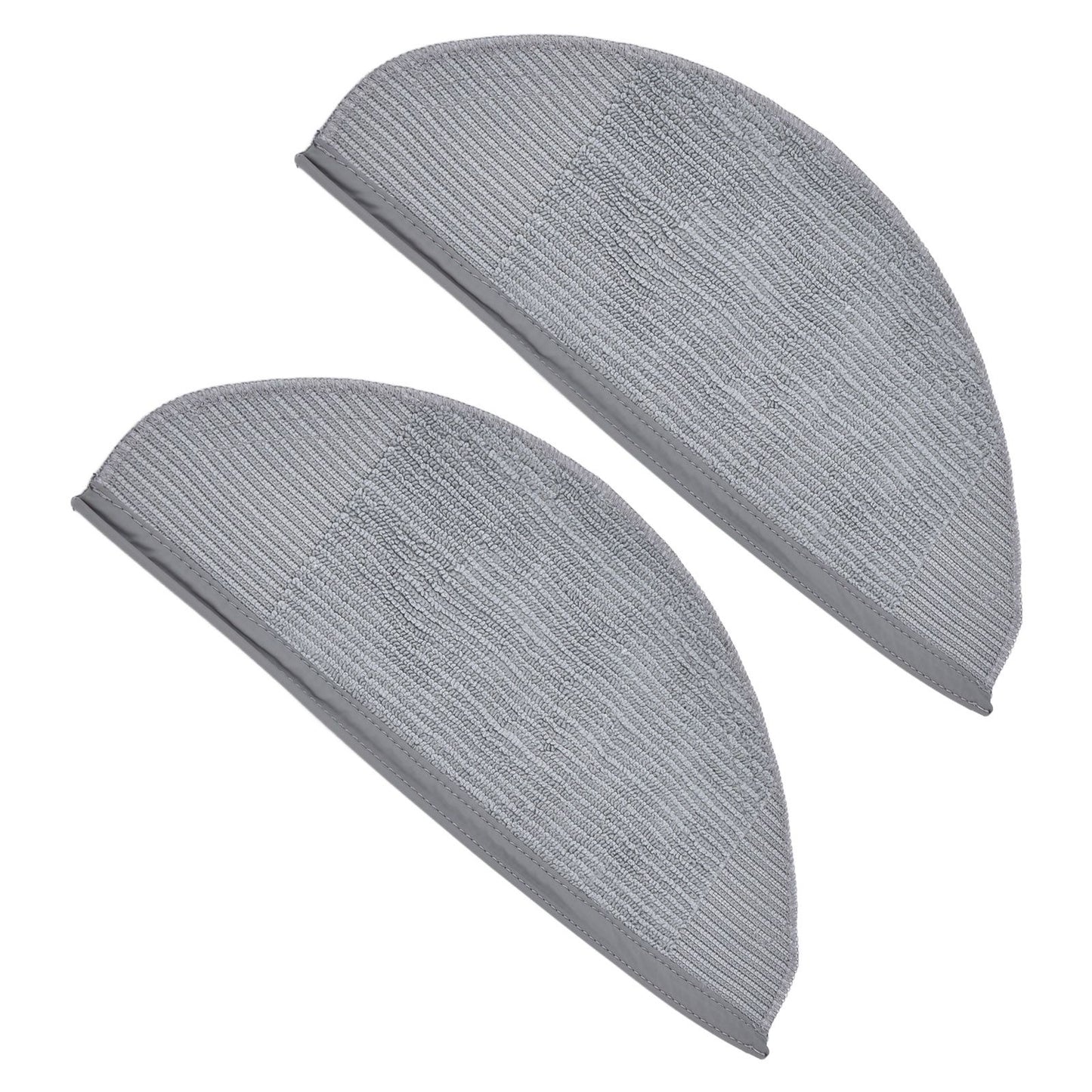 2Pcs Robot Vacuum Replacement Mopping Cloths Strong Water Absorption Soft Microfiber Washable Replacement V1294-YM0523-3113220035411