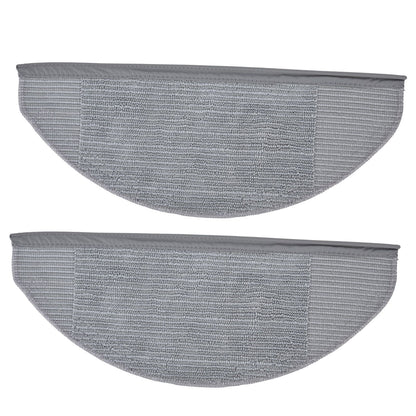 2Pcs Robot Vacuum Replacement Mopping Cloths Strong Water Absorption Soft Microfiber Washable Replacement V1294-YM0523-3113220035411