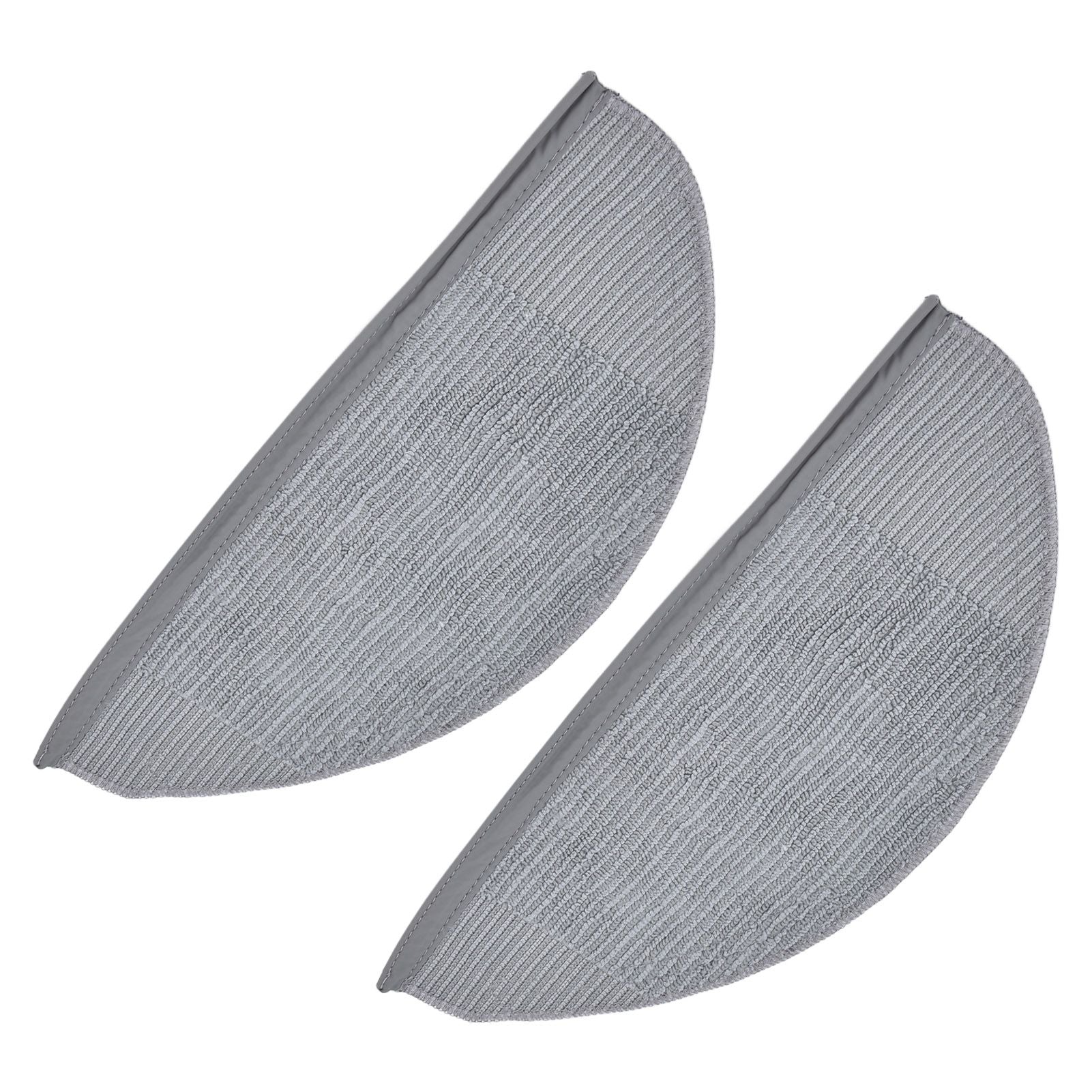 2Pcs Robot Vacuum Replacement Mopping Cloths Strong Water Absorption Soft Microfiber Washable Replacement V1294-YM0523-3113220035411