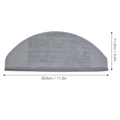 2Pcs Robot Vacuum Replacement Mopping Cloths Strong Water Absorption Soft Microfiber Washable Replacement V1294-YM0523-3113220035411