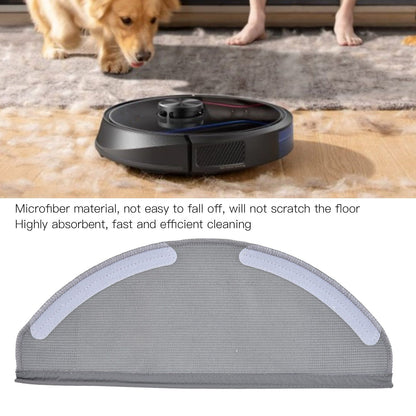 2Pcs Robot Vacuum Replacement Mopping Cloths Strong Water Absorption Soft Microfiber Washable Replacement V1294-YM0523-3113220035411