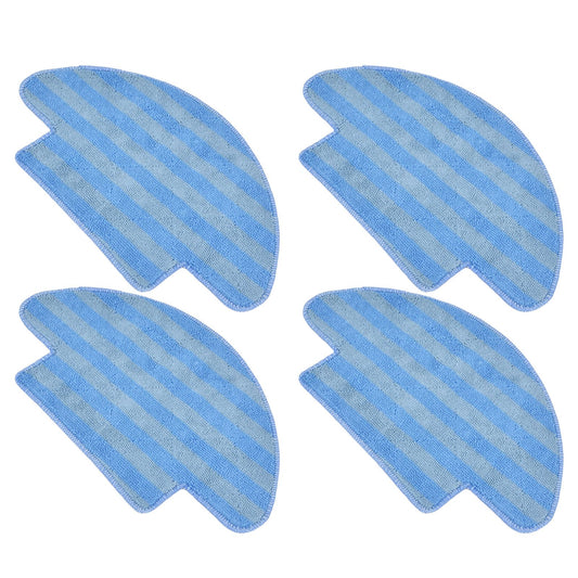 4pcs Vacuum Mop Cloth Soft Fiber Replacement Parts Robot Cleaner Cloth Pads for Conga 950 V1294-YM0523-3113220035611