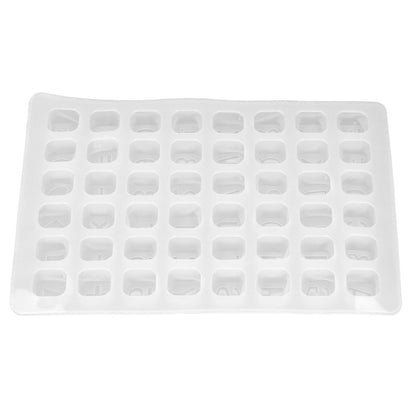 3pcs Silicone Baking Mould Multifunctional 48 Holes Silicone Cake Mold for Pudding Chocolate CookiesPrimary V1294-YM0523-3113220036112