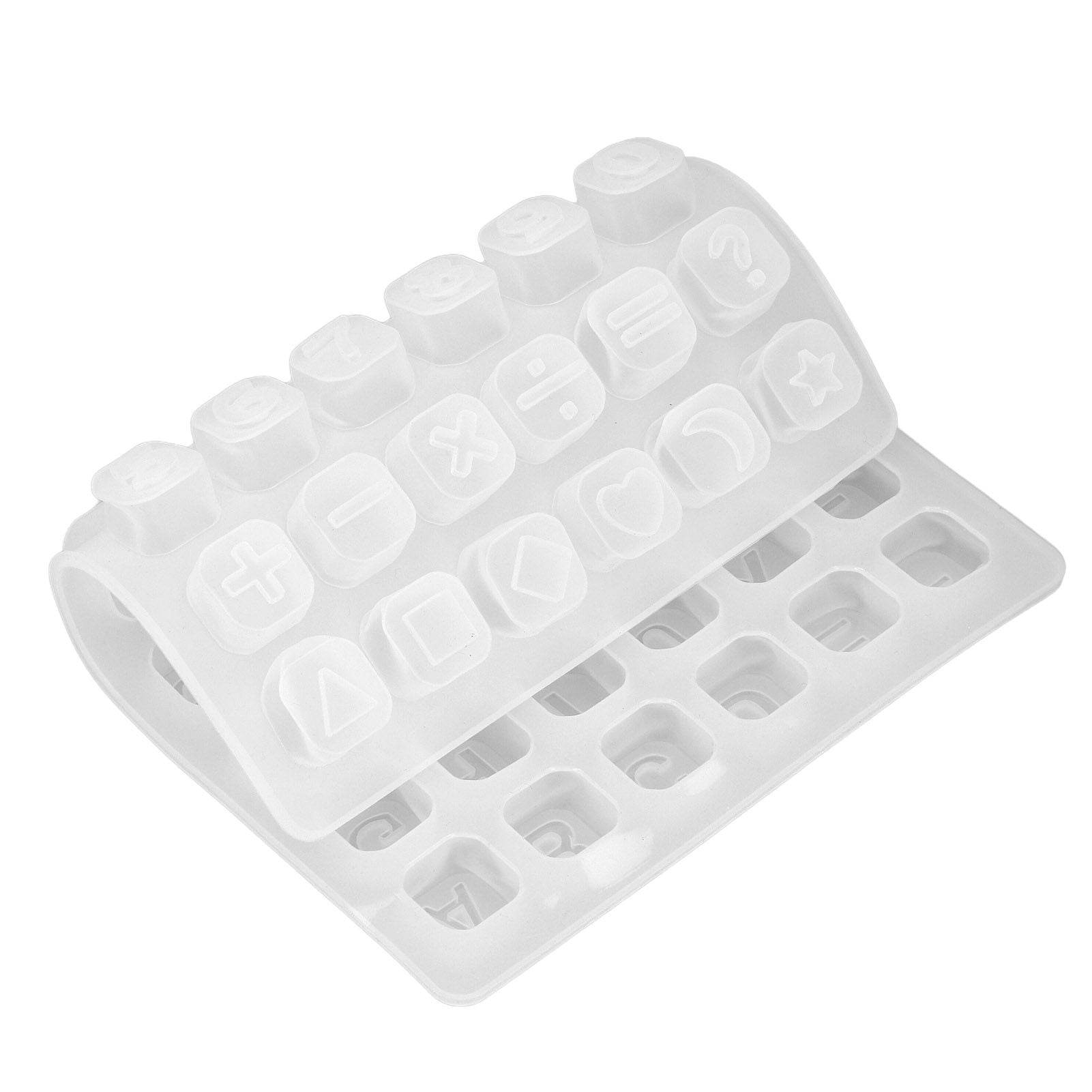 3pcs Silicone Baking Mould Multifunctional 48 Holes Silicone Cake Mold for Pudding Chocolate CookiesPrimary V1294-YM0523-3113220036112