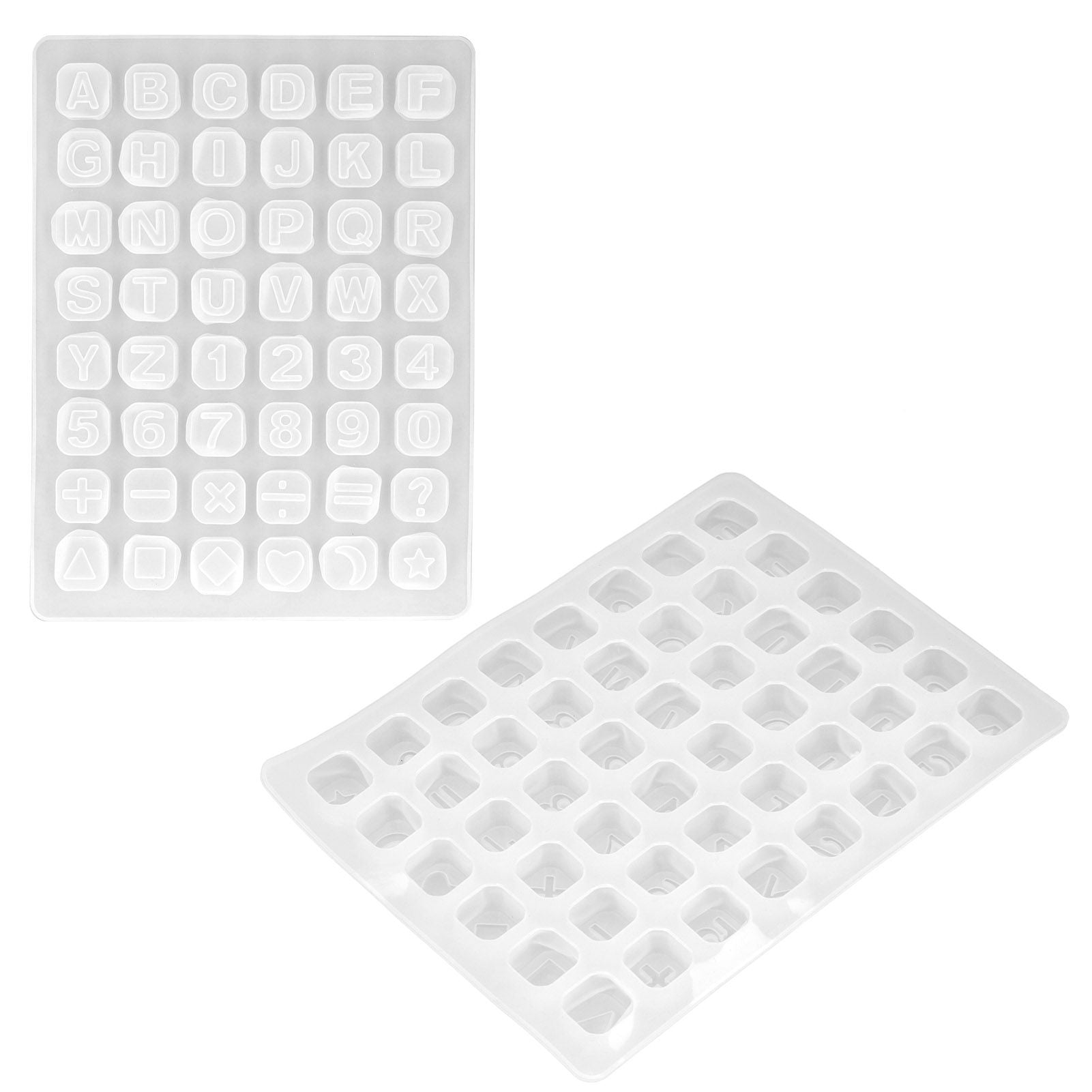 3pcs Silicone Baking Mould Multifunctional 48 Holes Silicone Cake Mold for Pudding Chocolate CookiesPrimary V1294-YM0523-3113220036112