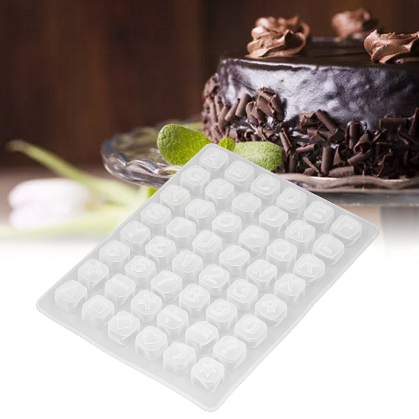 3pcs Silicone Baking Mould Multifunctional 48 Holes Silicone Cake Mold for Pudding Chocolate CookiesPrimary V1294-YM0523-3113220036112