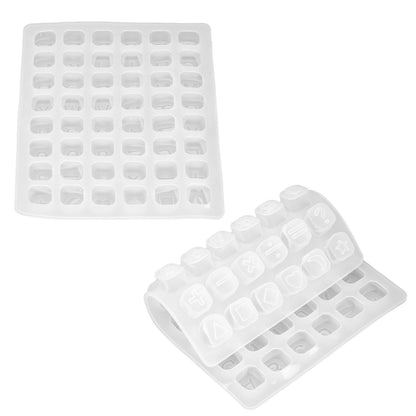 3pcs Silicone Baking Mould Multifunctional 48 Holes Silicone Cake Mold for Pudding Chocolate CookiesPrimary V1294-YM0523-3113220036112