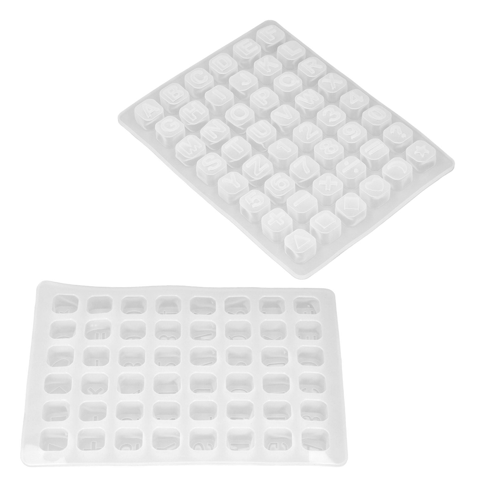 3pcs Silicone Baking Mould Multifunctional 48 Holes Silicone Cake Mold for Pudding Chocolate CookiesPrimary V1294-YM0523-3113220036112