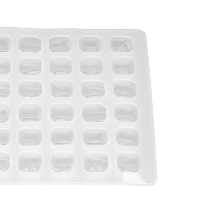 3pcs Silicone Baking Mould Multifunctional 48 Holes Silicone Cake Mold for Pudding Chocolate CookiesPrimary V1294-YM0523-3113220036112