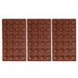 3pcs Silicone Mould 24-Hole Soft Semi Sphere Baking Mold for Chocolate Jelly Mousse Soap V1294-YM0523-3113220036211