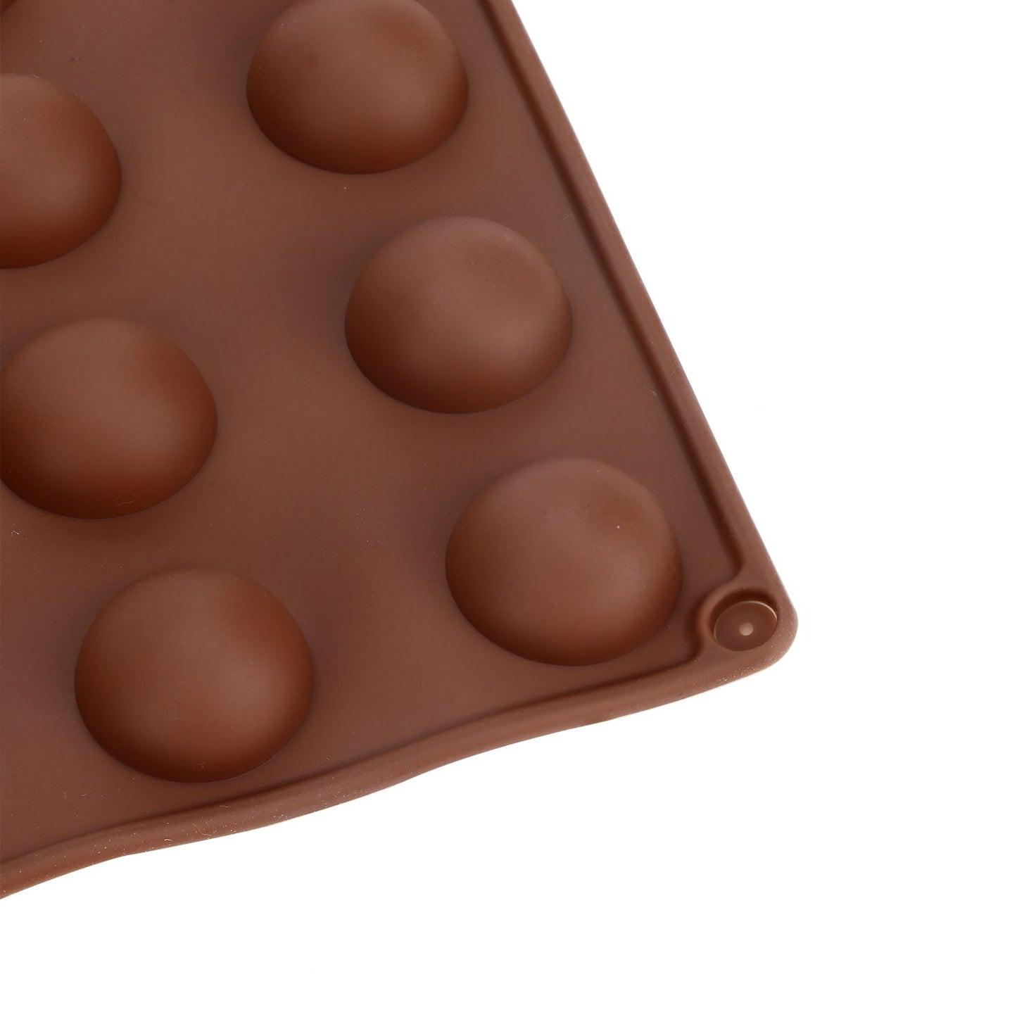 3pcs Silicone Mould 24-Hole Soft Semi Sphere Baking Mold for Chocolate Jelly Mousse Soap V1294-YM0523-3113220036211