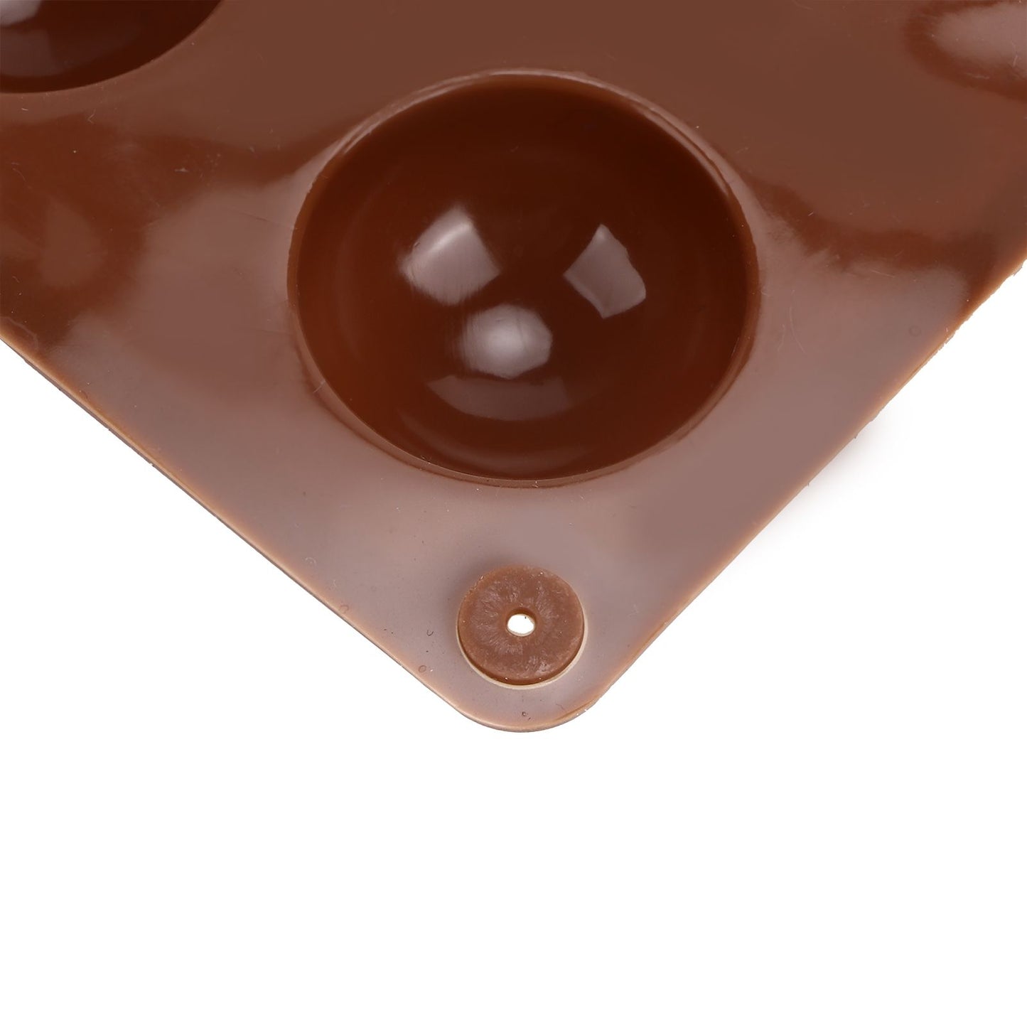 3pcs Silicone Mould 24-Hole Soft Semi Sphere Baking Mold for Chocolate Jelly Mousse Soap V1294-YM0523-3113220036211