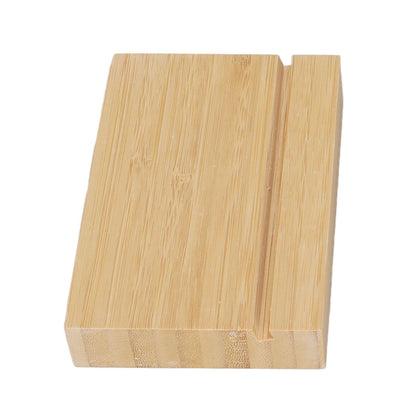 8 Holes Capsule Coffee Stand Cup Shape Acrylic Coffee Pods Storage Holder with Bamboo Base V1294-YM0523-3113220037611
