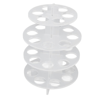 30 Holes Coffee Carousel Holder Coffee Pod Organizer Storage Rack Acrylic Modern Design for Home Office V1294-YM0523-3113220037711