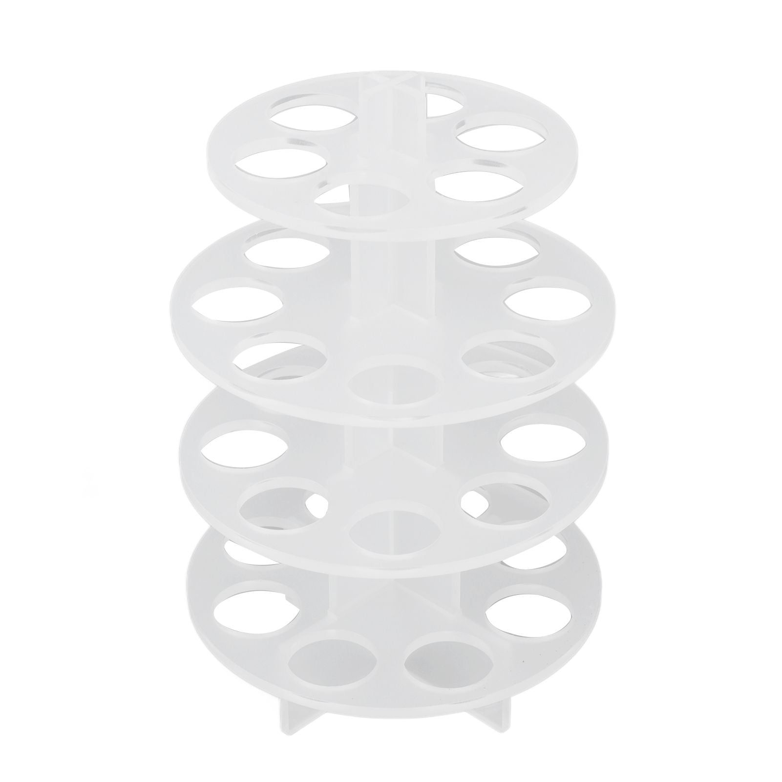 30 Holes Coffee Carousel Holder Coffee Pod Organizer Storage Rack Acrylic Modern Design for Home Office V1294-YM0523-3113220037711