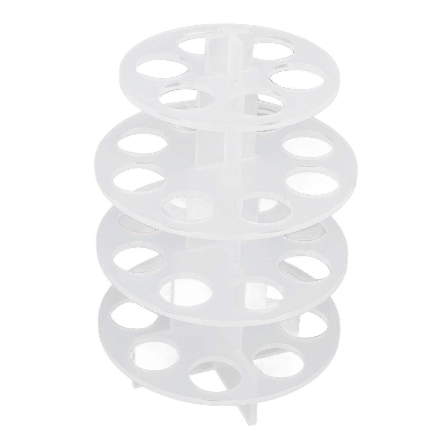 30 Holes Coffee Carousel Holder Coffee Pod Organizer Storage Rack Acrylic Modern Design for Home Office V1294-YM0523-3113220037711