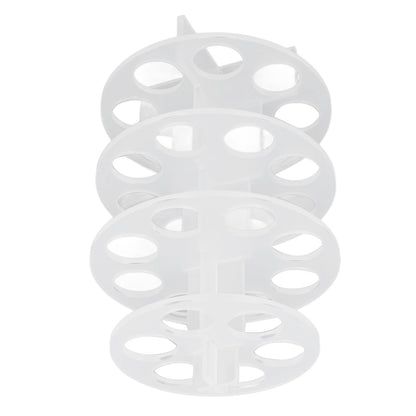 30 Holes Coffee Carousel Holder Coffee Pod Organizer Storage Rack Acrylic Modern Design for Home Office V1294-YM0523-3113220037711