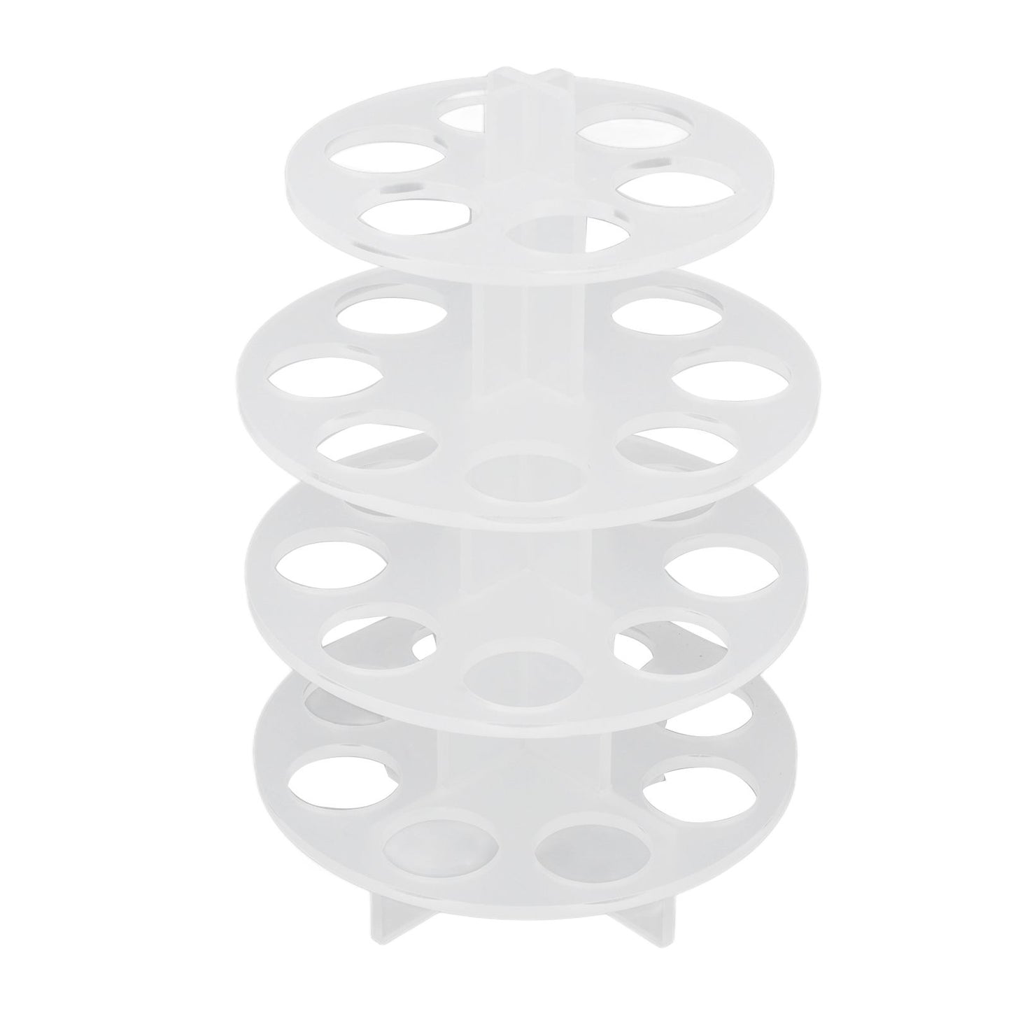 30 Holes Coffee Carousel Holder Coffee Pod Organizer Storage Rack Acrylic Modern Design for Home Office V1294-YM0523-3113220037711