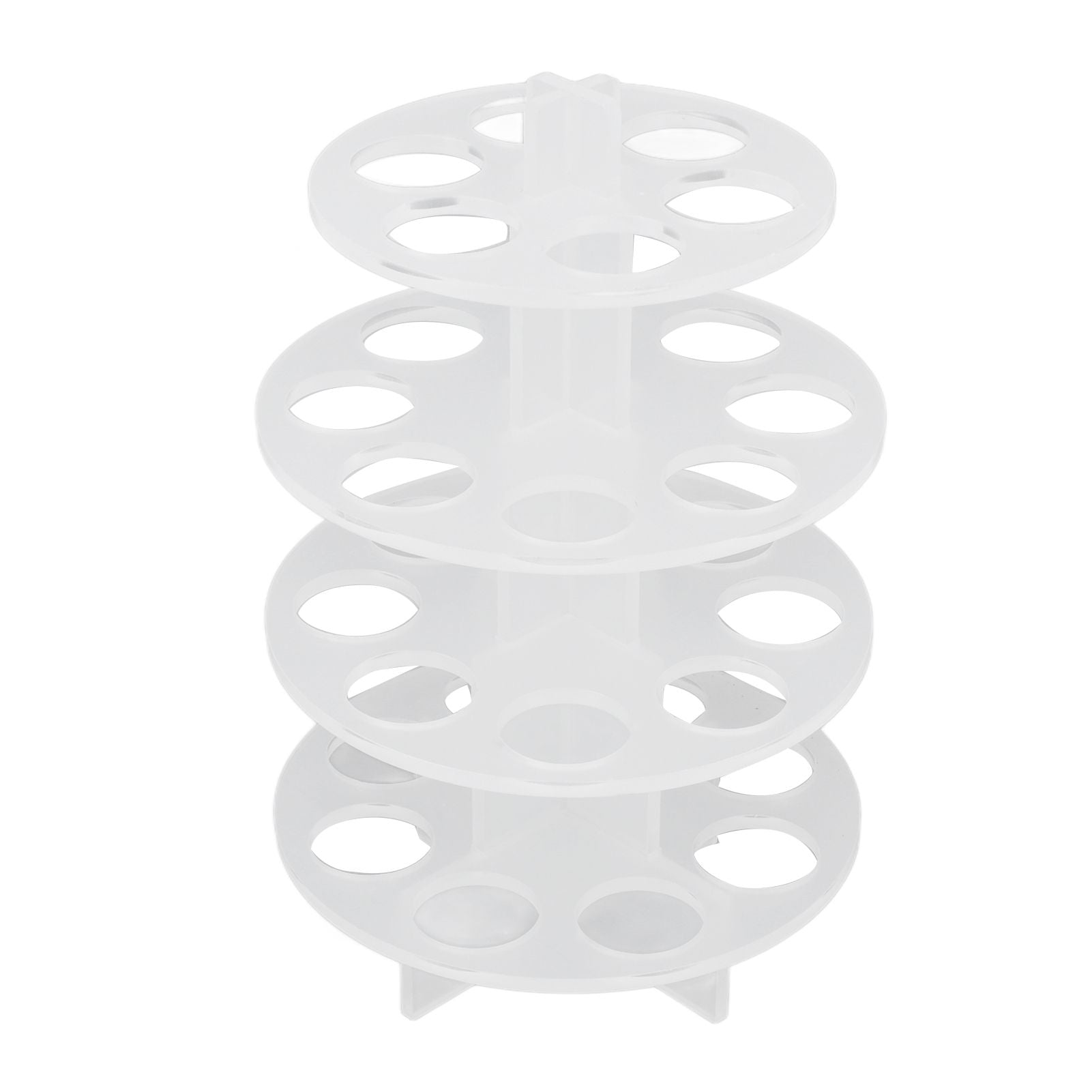30 Holes Coffee Carousel Holder Coffee Pod Organizer Storage Rack Acrylic Modern Design for Home Office V1294-YM0523-3113220037711