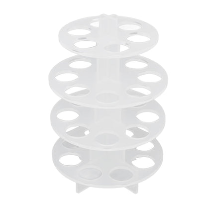30 Holes Coffee Carousel Holder Coffee Pod Organizer Storage Rack Acrylic Modern Design for Home Office V1294-YM0523-3113220037711