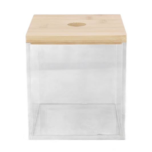 Clear Acrylic Coffee Capsule Holder Box with Lid Storage Box for Coffee Shop for Home V1294-YM0523-3113220038111