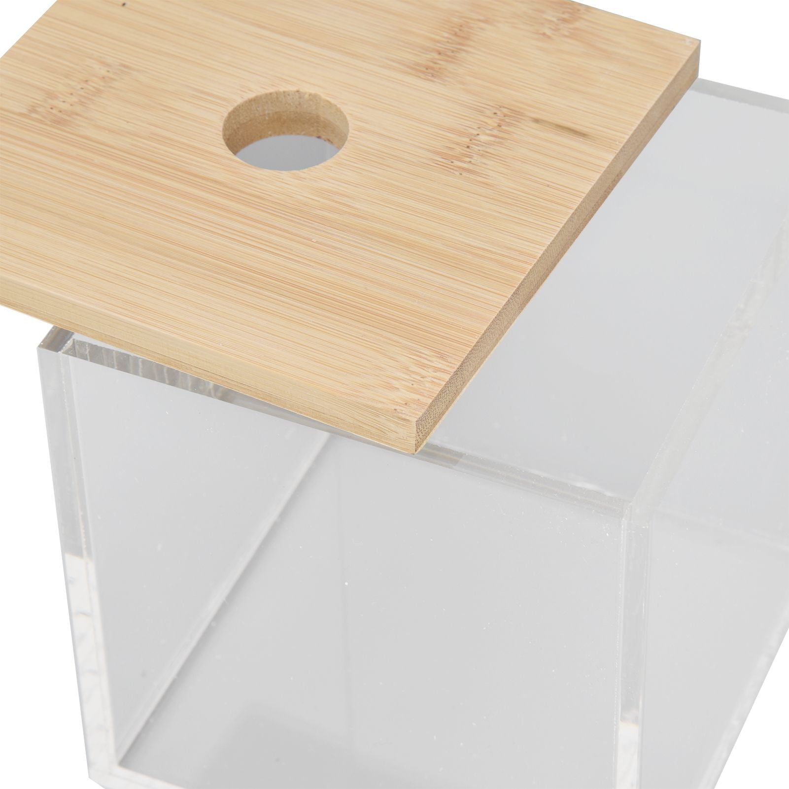 Clear Acrylic Coffee Capsule Holder Box with Lid Storage Box for Coffee Shop for Home V1294-YM0523-3113220038111