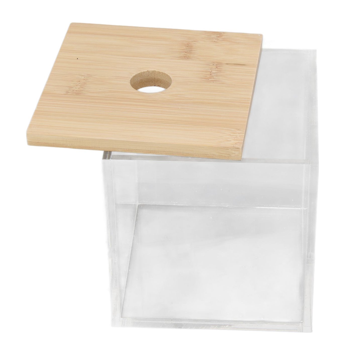 Clear Acrylic Coffee Capsule Holder Box with Lid Storage Box for Coffee Shop for Home V1294-YM0523-3113220038111