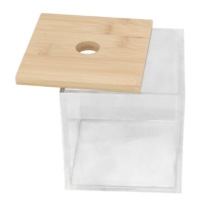 Clear Acrylic Coffee Capsule Holder Box with Lid Storage Box for Coffee Shop for Home V1294-YM0523-3113220038111