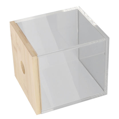 Clear Acrylic Coffee Capsule Holder Box with Lid Storage Box for Coffee Shop for Home V1294-YM0523-3113220038111