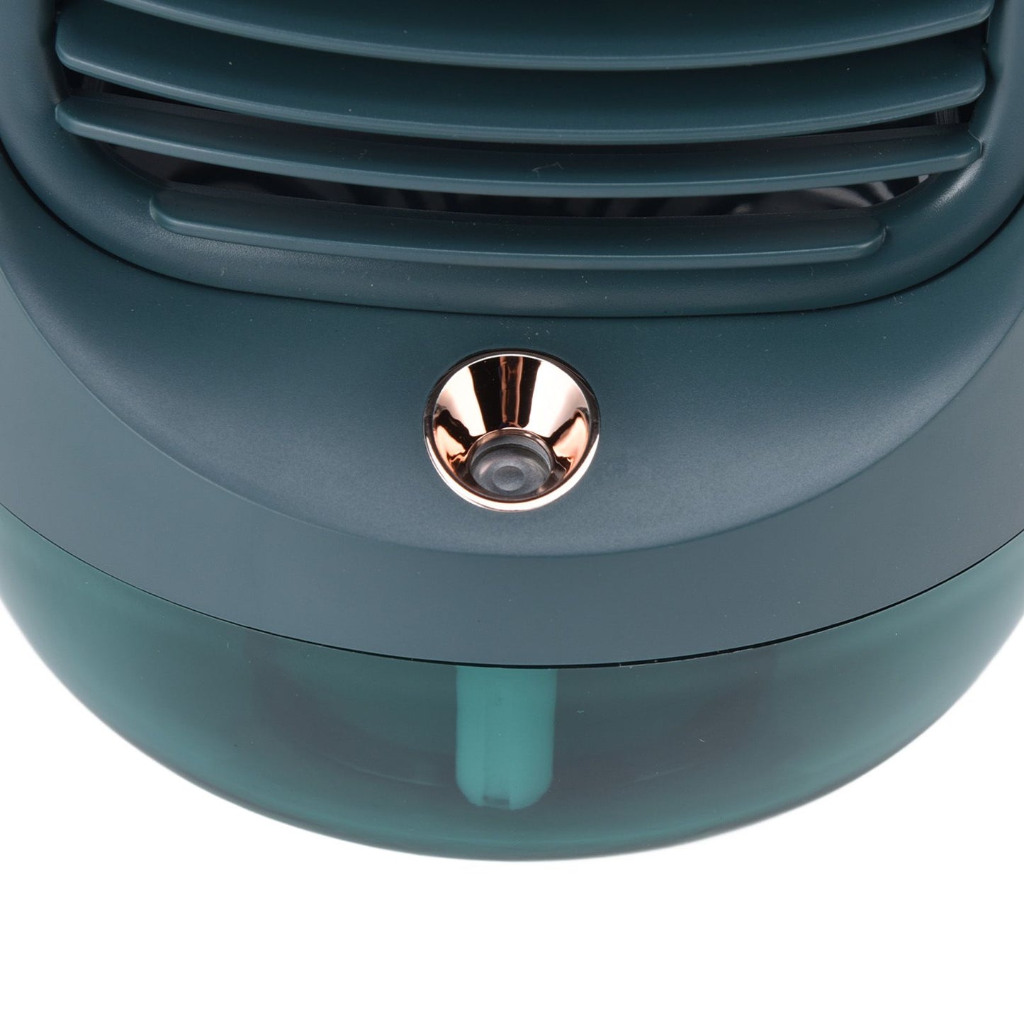 Mini Air Conditioner Humidifier Aromather 3 Gears 5 Blades USB Charging Night Light Water Cooling Fan Green V1294-YM0523-3113220038613