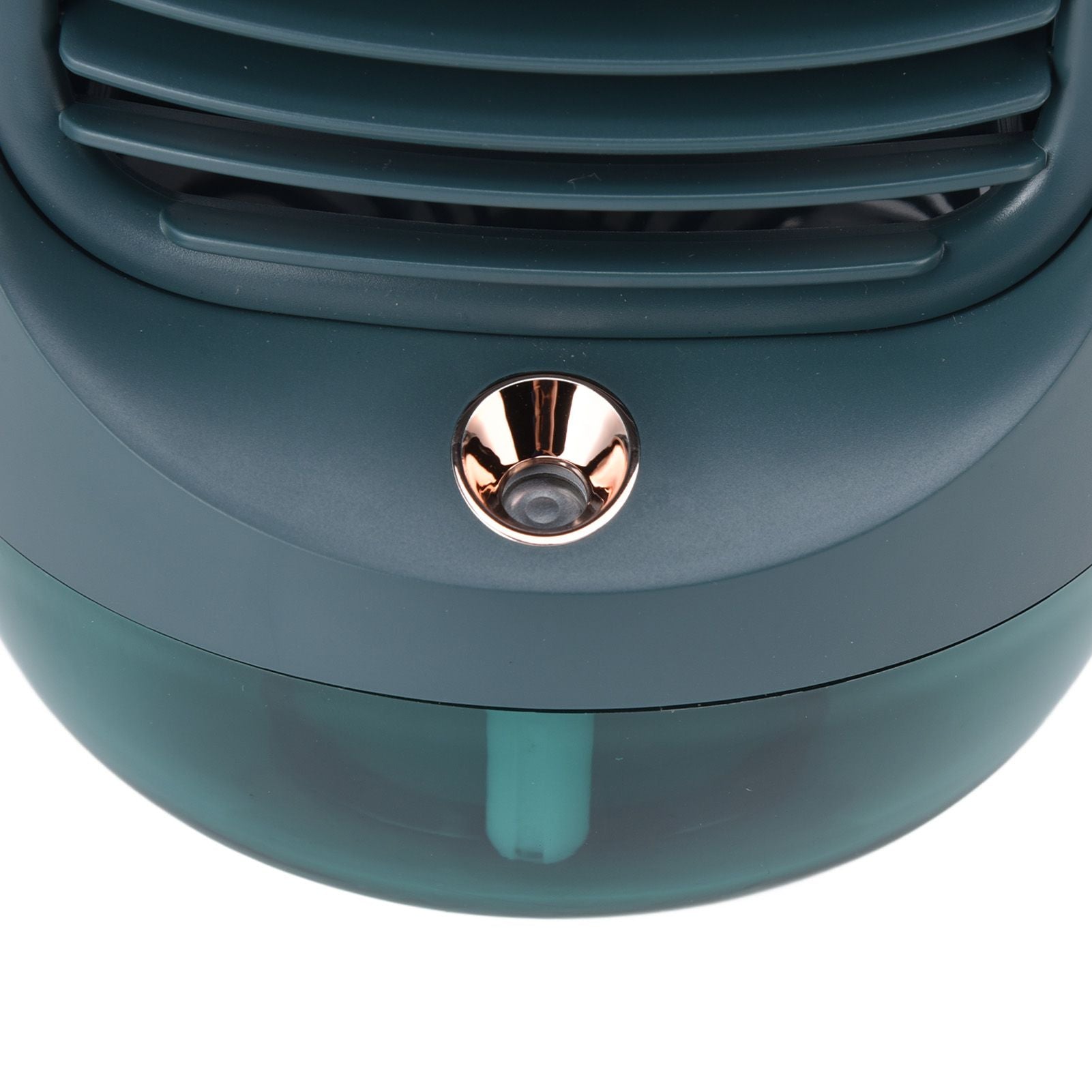 Mini Air Conditioner Humidifier Aromather 3 Gears 5 Blades USB Charging Night Light Water Cooling Fan Green V1294-YM0523-3113220038613