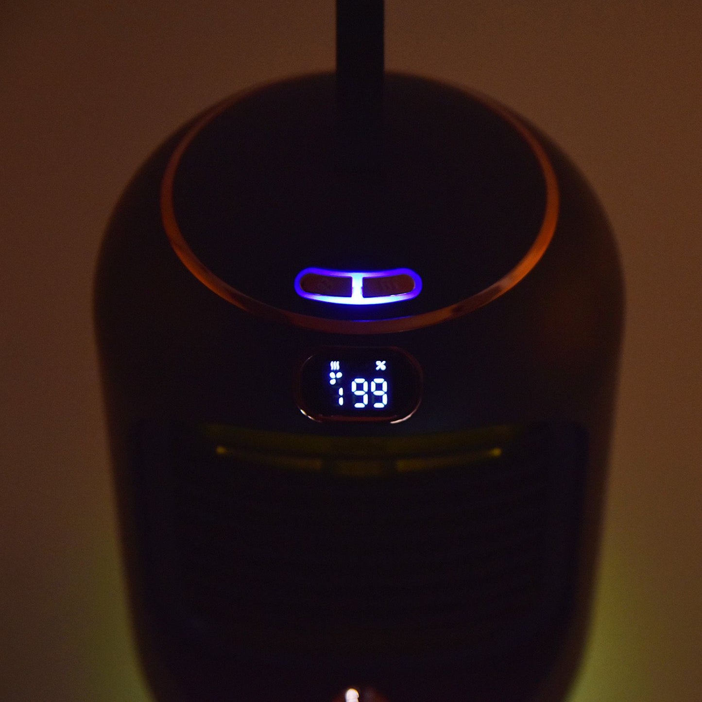 Mini Air Conditioner Humidifier Aromather 3 Gears 5 Blades USB Charging Night Light Water Cooling Fan Green V1294-YM0523-3113220038613
