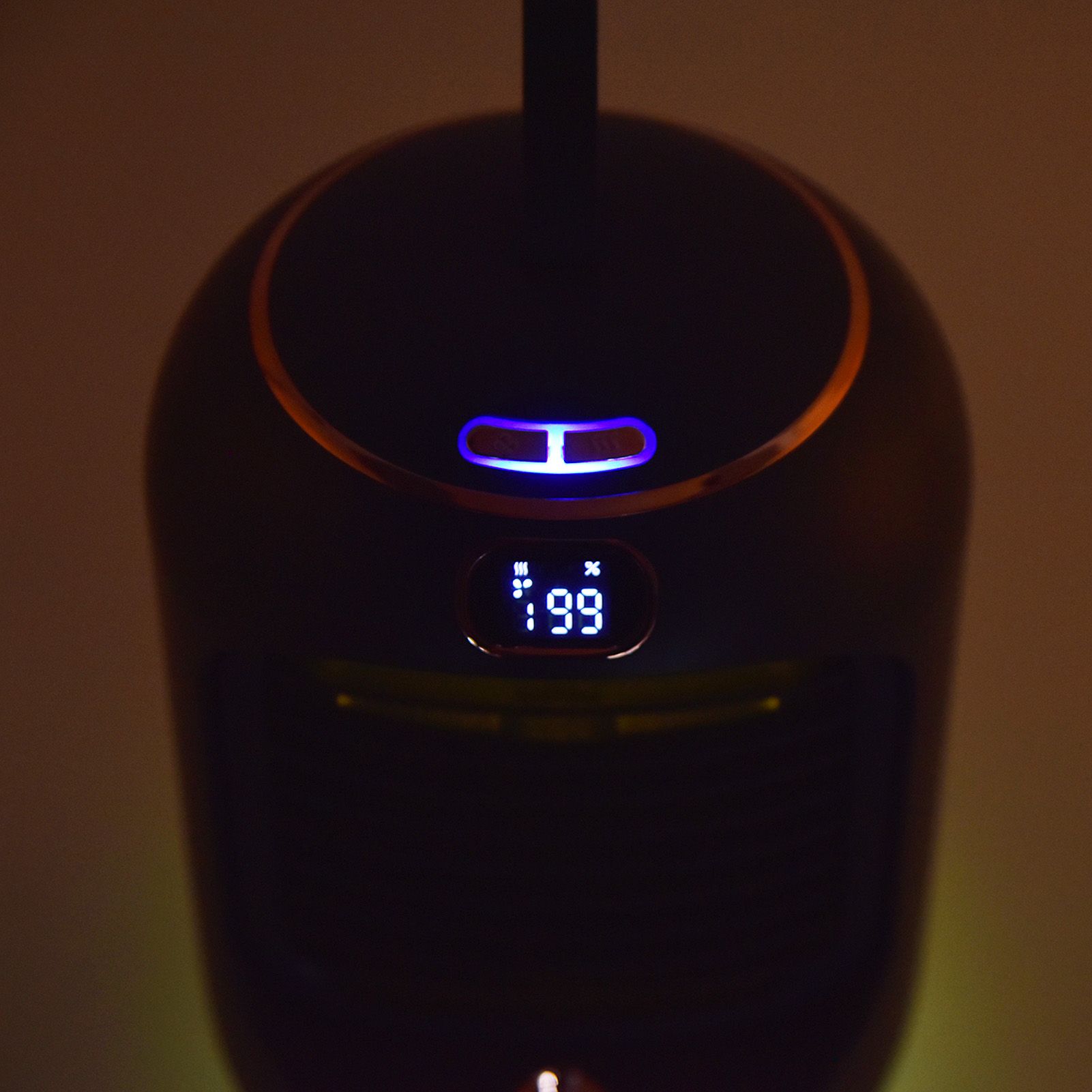 Mini Air Conditioner Humidifier Aromather 3 Gears 5 Blades USB Charging Night Light Water Cooling Fan Green V1294-YM0523-3113220038613