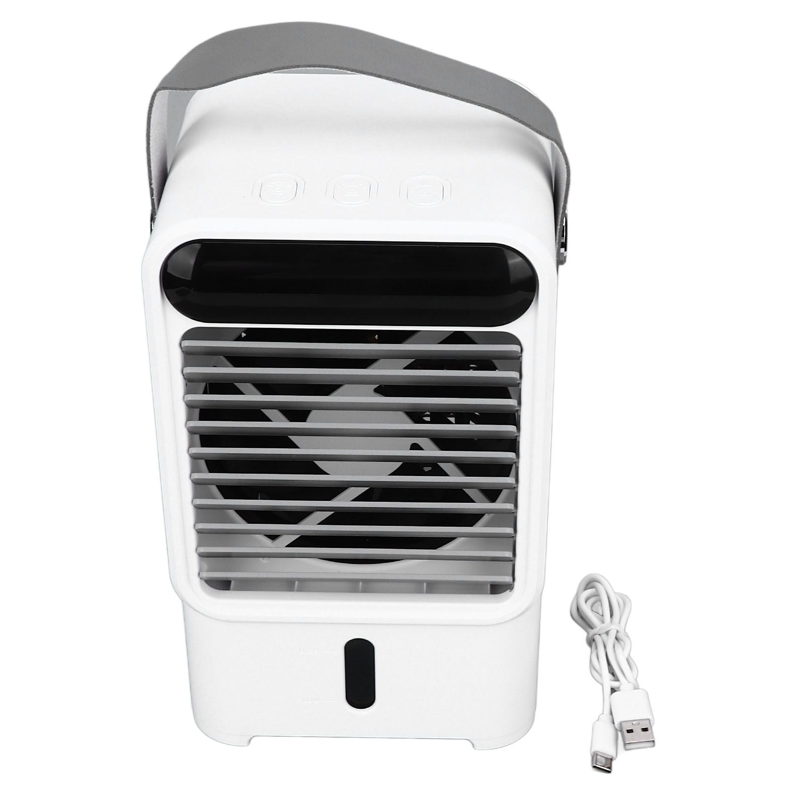 Fan Humidifier 500ml USB Powered 6W 2A 5V Air Cooler Three Levels Adjustable Pull Out Design Windowless Air V1294-YM0523-3113220039311