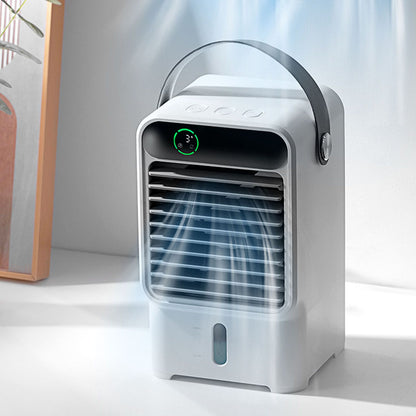 Fan Humidifier 500ml USB Powered 6W 2A 5V Air Cooler Three Levels Adjustable Pull Out Design Windowless Air V1294-YM0523-3113220039311