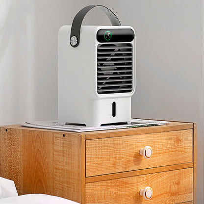 Fan Humidifier 500ml USB Powered 6W 2A 5V Air Cooler Three Levels Adjustable Pull Out Design Windowless Air V1294-YM0523-3113220039311