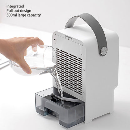 Fan Humidifier 500ml USB Powered 6W 2A 5V Air Cooler Three Levels Adjustable Pull Out Design Windowless Air V1294-YM0523-3113220039311