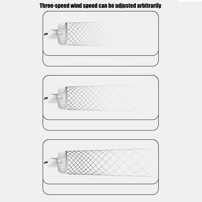 Electric Fan Portable Multifunctional Usb Charging Outdoor Hanging Battery Powered Fan for Home Office Study V1294-YM0523-3113220039912