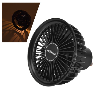 Electric Fan Portable Multifunctional Usb Charging Outdoor Hanging Battery Powered Fan for Home Office Study V1294-YM0523-3113220039913