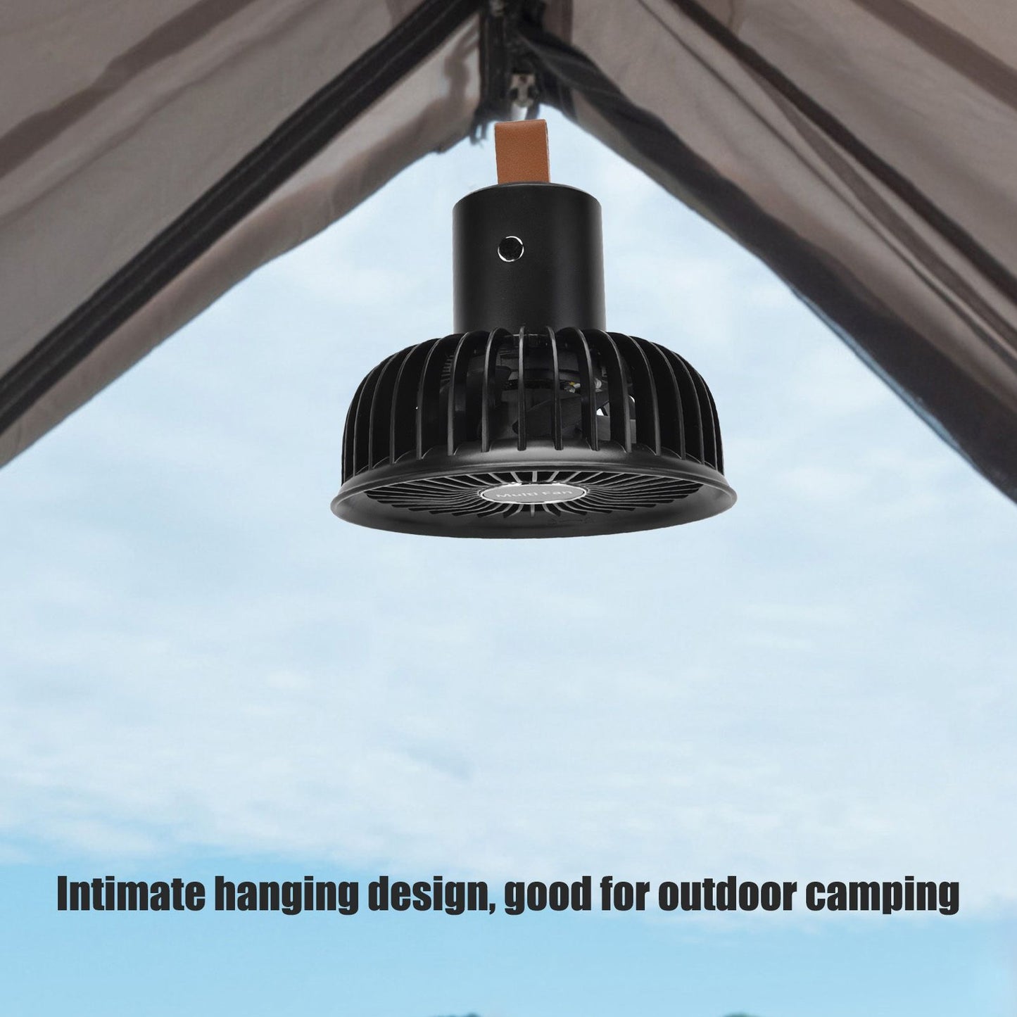 Electric Fan Portable Multifunctional Usb Charging Outdoor Hanging Battery Powered Fan for Home Office Study V1294-YM0523-3113220039913