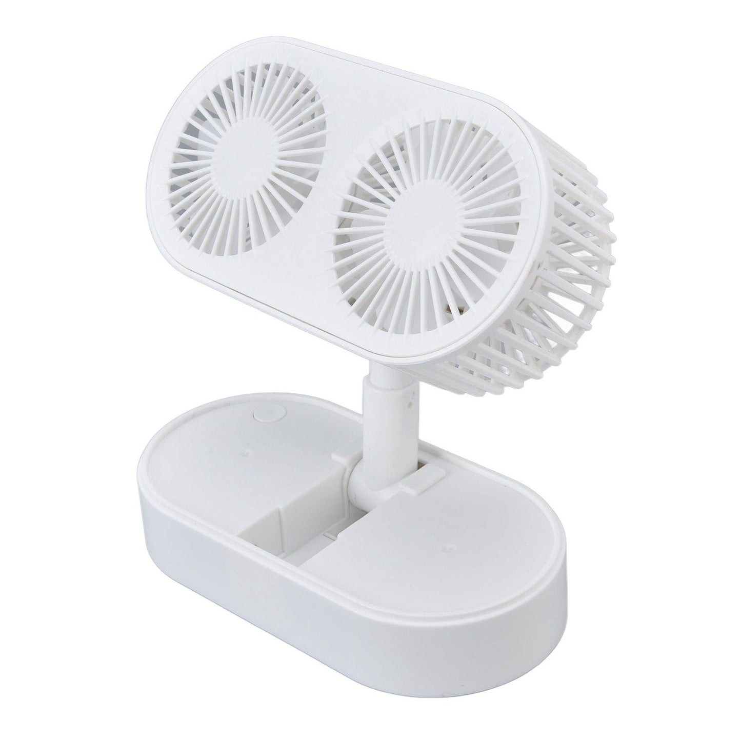 Desktop Double Fan Dual Motor 135 degrees Angle Adjustable Handheld Fan Three Levels Adjustable Low Noise V1294-YM0523-3113220041611