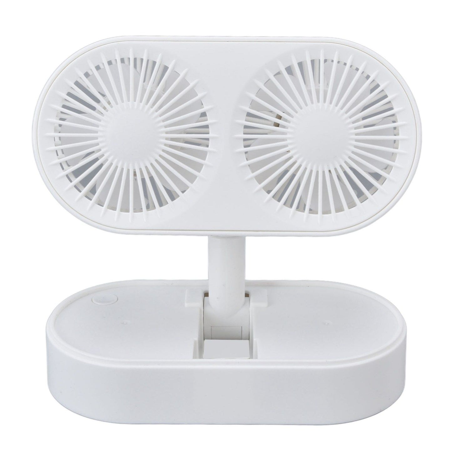 Desktop Double Fan Dual Motor 135 degrees Angle Adjustable Handheld Fan Three Levels Adjustable Low Noise V1294-YM0523-3113220041611
