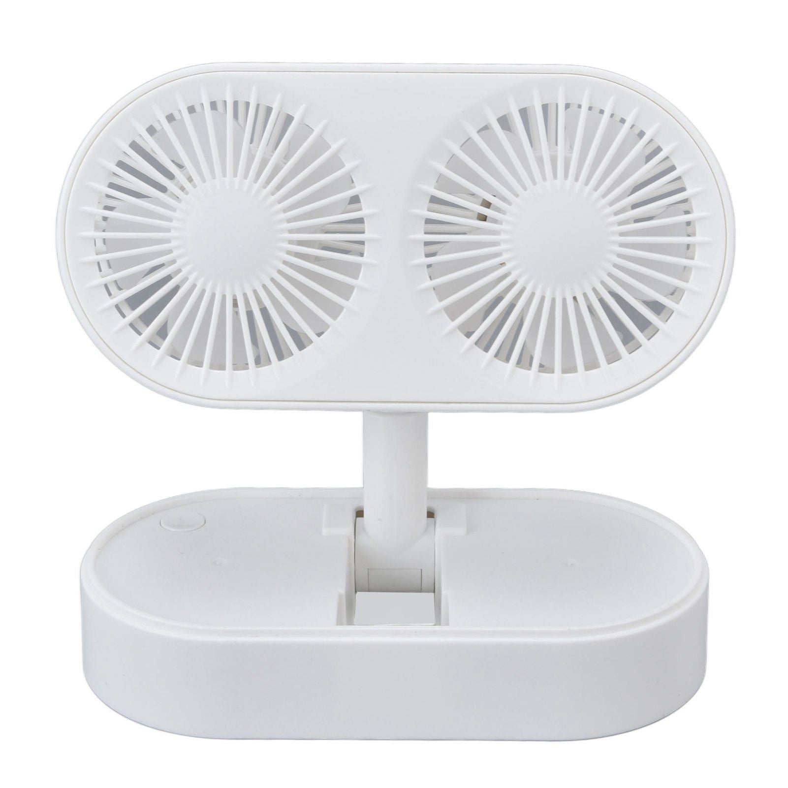 Desktop Double Fan Dual Motor 135 degrees Angle Adjustable Handheld Fan Three Levels Adjustable Low Noise V1294-YM0523-3113220041611