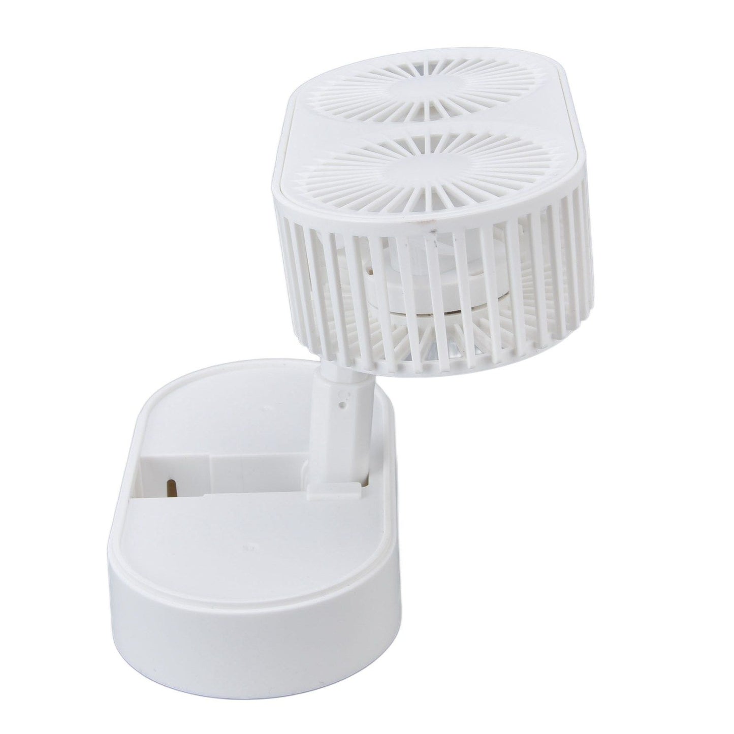 Desktop Double Fan Dual Motor 135 degrees Angle Adjustable Handheld Fan Three Levels Adjustable Low Noise V1294-YM0523-3113220041611